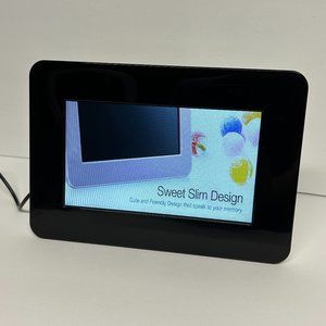 Samsung Digital Picture frame Black Model: SPF-71ES